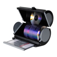 Atlantic 85012055 Disc Manager 80 Disc Storage - Black Atlantic 85012055 Disc Manager 80 Disc Storage - Black