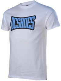 DC SHOES Men's Clone Short Sleeve Skate Shirt White DC SHOES Men's Clone Short Sleeve Skate Shirt White
