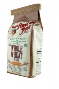 Bob's Red Mill Organic Whole Wheat Flour, 5-Pound (Pack of 4) Bob's Red Mill Organic Whole Wheat Flour, 5-Pound (Pack of 4)