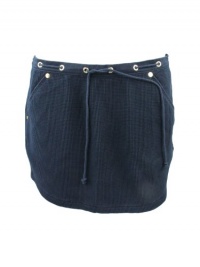 Juicy Couture Womens Thermal Drawstring Mini Skirt Juicy Couture Womens Thermal Drawstring Mini Skirt