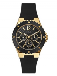 GUESS Feminine Sport Watch - Carbon-Fiber Fini GUESS Feminine Sport Watch - Carbon-Fiber Fini