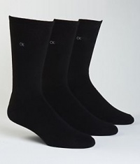 Calvin Klein Men Pima Cotton Blend Sock - 3 Pack Calvin Klein Men Pima Cotton Blend Sock - 3 Pack