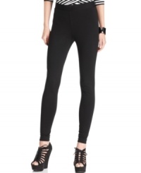 Get the skinny: These slim-fitting leggings from Vince Camuto are a versatile style essential for the upcoming season. Get the skinny: These slim-fitting leggings from Vince Camuto are a versatile style essential for the upcoming season.