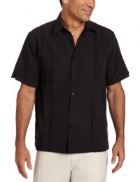 Cubavera Men's Short Sleeve Tuck Stitch Shirt Cubavera Men's Short Sleeve Tuck Stitch Shirt