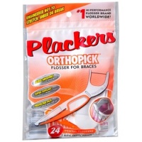 Plackers Ortho Pick Flosser, 24 Count Plackers Ortho Pick Flosser, 24 Count