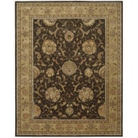Nourison 2000 2206 Octagon Rug, Brown, 10.0-Feet by 10.0-Feet Nourison 2000 2206 Octagon Rug, Brown, 10.0-Feet by 10.0-Feet