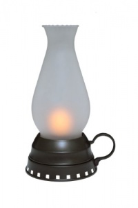 Mark Feldstein & Associates LNT8 Portable LED Lantern with Frosted-Glass Shade Mark Feldstein & Associates LNT8 Portable LED Lantern with Frosted-Glass Shade