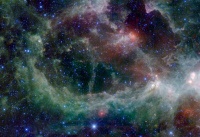 (11x17) Heart Nebula in Cassiopeia Constellation Space Photo Poster Print (11x17) Heart Nebula in Cassiopeia Constellation Space Photo Poster Print