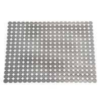 InterDesign Orbz Sink Mat, Large, Graphite