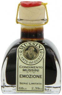 Mussini 20 Year Balsamic Vinegar, Emozione Balsamica, 2.39 Ounce Glass Bottle Mussini 20 Year Balsamic Vinegar, Emozione Balsamica, 2.39 Ounce Glass Bottle