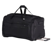 This superlight luggage combines the best elements of the classic duffel and the upright trolley - grab-and-go handles and smoothly rolling wheels. It's constructed of Ny-tec material backed with a vapor barrier and a fully integrated lightweight memory frame for structure and strength. The locking trolley handle operates with the single touch of a button. rolling duffel also has a big packing capacity, making it the ideal luggage. Incredibly well-constructed from Everlast ripstop polyester with Stainguard coating, it has an integrated flex frame with fiberglass reinforcement and a pullout trolley handle for easy transport. This superlight luggage combines the best elements of the classic duffel and the upright trolley - grab-and-go handles and smoothly rolling wheels. It's constructed of Ny-tec material backed with a vapor barrier and a fully integrated lightweight memory frame for structure and strength. The locking trolley handle operates with the single touch of a button. rolling duffel also has a big packing capacity, making it the ideal luggage. Incredibly well-constructed from Everlast ripstop polyester with Stainguard coating, it has an integrated flex frame with fiberglass reinforcement and a pullout trolley handle for easy transport.