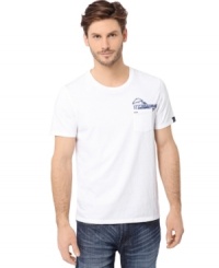 Boost your stock of basics. This clean t-shirt from Buffalo David Bitton is a necessary basic to build out your casual style. Boost your stock of basics. This clean t-shirt from Buffalo David Bitton is a necessary basic to build out your casual style.