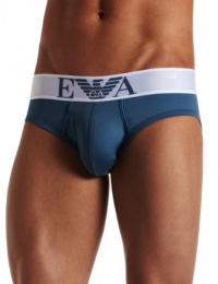 Emporio Armani Men's Basic Stretch Microfiber Wide Band Brief Emporio Armani Men's Basic Stretch Microfiber Wide Band Brief