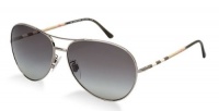 Burberry BE3056 Sunglasses - 1006/11 Gray (Gray Gradient Lens) - 57mm Burberry BE3056 Sunglasses - 1006/11 Gray (Gray Gradient Lens) - 57mm