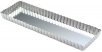 Paderno World Cuisine Rectangular Tin Tart Pan with Removable Bottom Paderno World Cuisine Rectangular Tin Tart Pan with Removable Bottom