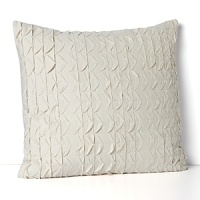 With its contemporary textural detailing in a versatile ivory hue, this Vera Wang sham surrounds you with Vera's signature laid back luxury. With its contemporary textural detailing in a versatile ivory hue, this Vera Wang sham surrounds you with Vera's signature laid back luxury.