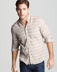 Converse Black Canvas Multi Plaid Sport Shirt - Slim Fit, Button Collar Converse Black Canvas Multi Plaid Sport Shirt - Slim Fit, Button Collar