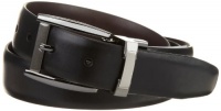 Geoffrey Beene Men's 1 1/4 Leather Reversible Belt, Black/Brown Geoffrey Beene Men's 1 1/4 Leather Reversible Belt, Black/Brown