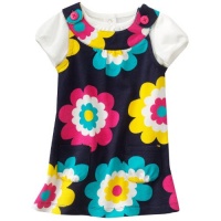 Carter's Girls 3 Months - 24 Months Floral Jumper Set Carter's Girls 3 Months - 24 Months Floral Jumper Set