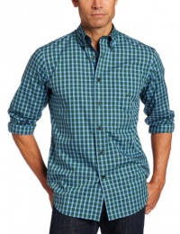 Nautica Men's Long Sleeve Wrinkle Resistant Poplin Check Nautica Men's Long Sleeve Wrinkle Resistant Poplin Check