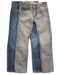 Classic with a little twist. These skinny jeans from LRG will be his go-to, fits-just-right pair that goes with everything. Classic with a little twist. These skinny jeans from LRG will be his go-to, fits-just-right pair that goes with everything.