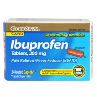Good Sense Ibuprofen Caplets, 200 mg, 24-Count Good Sense Ibuprofen Caplets, 200 mg, 24-Count