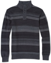 This jazzy uptown fitted multi-tonal pullover sweater by Calvin Klein Jeans is the perfect top to complete your stylish look. This jazzy uptown fitted multi-tonal pullover sweater by Calvin Klein Jeans is the perfect top to complete your stylish look.