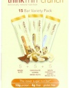 thinkThin Crunch Variety Box, Gluten Free, 1.41-Ounce Bars (Pack of 15)