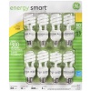 GE 13-Watt Energy SmartTM 60 Watt Replacement - 2 Packs of 8 Bulbs - 16 Total Bulbs