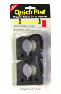 Quick Fist 10010 Original Quick Fist Clamp, 9-1/4 Length x 4-1/2 Width x 1-1/4 Height, For 1 - 2-1/4 Diameter (Pack of 2) Quick Fist 10010 Original Quick Fist Clamp, 9-1/4 Length x 4-1/2 Width x 1-1/4 Height, For 1 - 2-1/4 Diameter (Pack of 2)