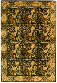 Safavieh Bergama Collection BRG107B Handmade Charcoal Wool Round Area Rug, 6-Feet Safavieh Bergama Collection BRG107B Handmade Charcoal Wool Round Area Rug, 6-Feet
