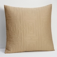 Taking a cue from the Far East, this decorative pillow is tailored to fit most home interiors. Taking a cue from the Far East, this decorative pillow is tailored to fit most home interiors.