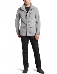 Calvin Klein Sportswear Men's Dressy Subtle Pattern Four Pocket Jacket Calvin Klein Sportswear Men's Dressy Subtle Pattern Four Pocket Jacket
