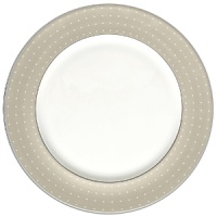 The embodiment of simplicity and grace, platinum bands and pure white stitches with raised dots adorn a pearlescent linen border. Inspired by the silk fabrics in Monique's evening gown designs, pearlized blue and tan accent colors create a look that is both elegant and beautifully serene. The embodiment of simplicity and grace, platinum bands and pure white stitches with raised dots adorn a pearlescent linen border. Inspired by the silk fabrics in Monique's evening gown designs, pearlized blue and tan accent colors create a look that is both elegant and beautifully serene.
