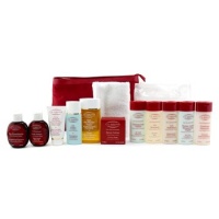 Clarins Eau Dynamisante Coffret: Body Fragrance+ Shower Concentrate+ Soap+ Shower Gel+ Shampoo+ Conditioner+ Body Lotion+ Body Exfoliator+ Body Oil+ Hand Cream+ Legs Emulsion+ Towel+ 2x Bag 12pcs+2bags