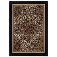 Couristan Everest Leopard Area Rug Size - 3.11 x 5.3 ft. Couristan Everest Leopard Area Rug Size - 3.11 x 5.3 ft.