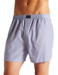 Tommy Hilfiger Men's Solid Vineyard Woven Boxer