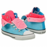 CONVERSE Kids' CT Two Fold Washed B (Neon Blue/Neon Pink 2.0 M) CONVERSE Kids' CT Two Fold Washed B (Neon Blue/Neon Pink 2.0 M)