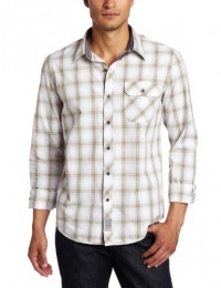 Calvin Klein Jeans Men's Long Sleeve Pocket Plaid Woven Shirt Calvin Klein Jeans Men's Long Sleeve Pocket Plaid Woven Shirt