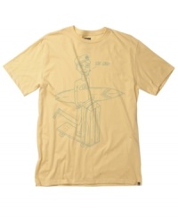 Catch a ride. Make friends wherever you go with approachable style in this casually cool Quiksilver graphic t-shirt. Catch a ride. Make friends wherever you go with approachable style in this casually cool Quiksilver graphic t-shirt.