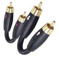 AudioQuest RCA Male-to-Male Preamp Jumpers-2 pack AudioQuest RCA Male-to-Male Preamp Jumpers-2 pack