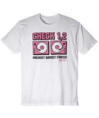 Wear this Hybrid shirt with your breast intentions. Spread the message of prevention and support the cause: a portion of the proceeds go to the Susan G. Komen Foundation. Wear this Hybrid shirt with your breast intentions. Spread the message of prevention and support the cause: a portion of the proceeds go to the Susan G. Komen Foundation.