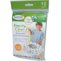 Summer Infant 10 Piece Keep Me Clean Disposable Potty Protectors Summer Infant 10 Piece Keep Me Clean Disposable Potty Protectors