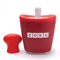 Zoku Single Quick Pop Maker, Red Zoku Single Quick Pop Maker, Red