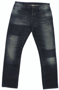 Burberry Brit Men's Swaine Vintage Slim Leg Tapered Jeans (Indigo Blue) (36W x 32L) Burberry Brit Men's Swaine Vintage Slim Leg Tapered Jeans (Indigo Blue) (36W x 32L)