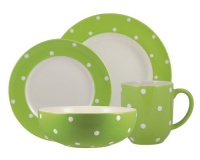 Spode Baking Days Green 4-Piece Place Setting Spode Baking Days Green 4-Piece Place Setting