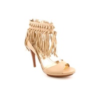 Falchi by Falchi Amanda Open Toe Open Toe Heels Shoes Beige Womens Falchi by Falchi Amanda Open Toe Open Toe Heels Shoes Beige Womens