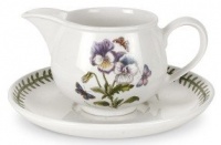 Portmeirion Botanic Garden 20-Ounce Gravy Boat and Stand Portmeirion Botanic Garden 20-Ounce Gravy Boat and Stand