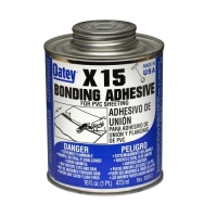 Oatey 30812 X-15 PVC Solvent with Dauber, 16-Ounce Oatey 30812 X-15 PVC Solvent with Dauber, 16-Ounce