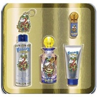 ED HARDY VILLAIN Men Gift Set Eau de Toilette 4.2oz Spray + .25SP + 3oz H&B WASH + 6oz B/SPR ED HARDY VILLAIN Men Gift Set Eau de Toilette 4.2oz Spray + .25SP + 3oz H&B WASH + 6oz B/SPR